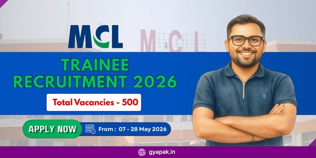 MCL Trainee Recruitment 2026 | 500 Vacancies banner