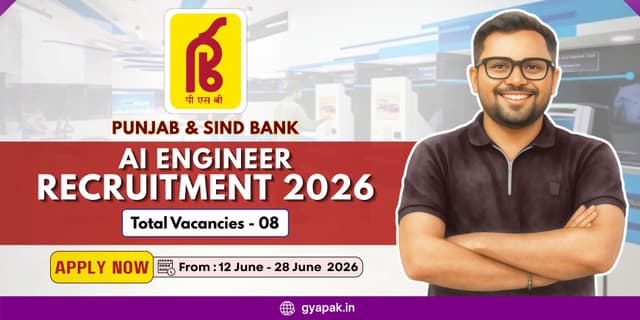 Punjab Sind Bank AI Engineer Recruitment 2026 | 8 Vacancies banner