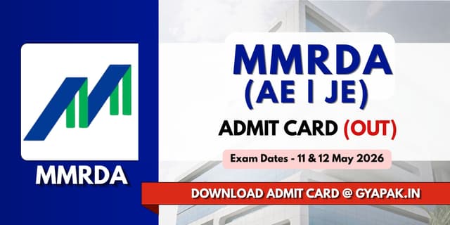 MMRDA AE JE  Admit Card 2026  banner