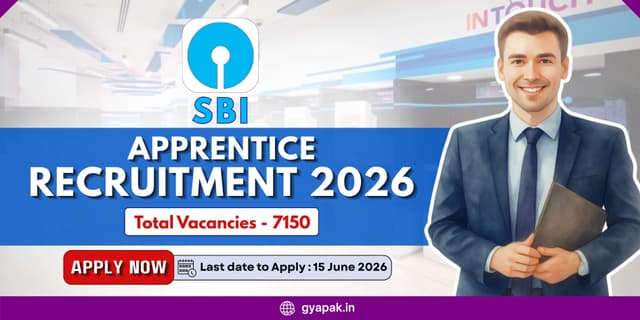 SBI Apprentice Recruitment 2026 | 7150 Vacancies banner