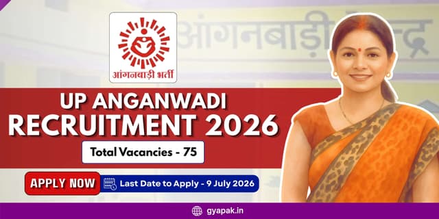 UP Anganwadi Recruitment 2026 | 75 Vacancies banner
