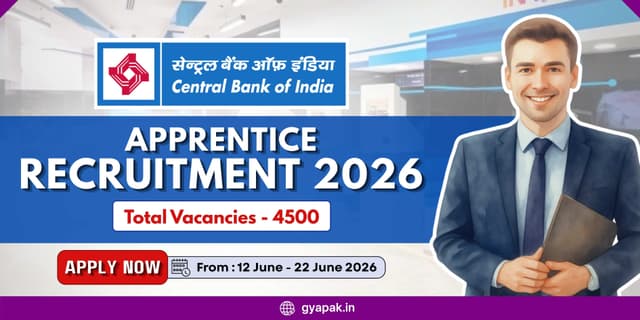 Central Bank Apprentice Recruitment 2026 | 4500 Vacancies banner