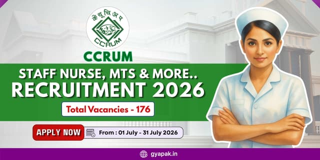 CCRUM Staff Nurse, MTS and More Recruitment 2026 | 176 posts banner