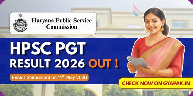 HPSC PGT Result 2026 OUT | Check Now banner