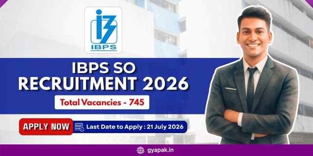 IBPS SO Recruitment 2026 | 745 Vacancies banner