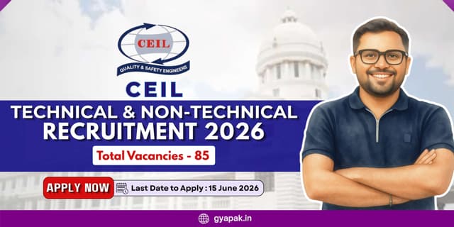 CEIL Technical and Non-Technical Recruitment 2026 | 85 posts banner