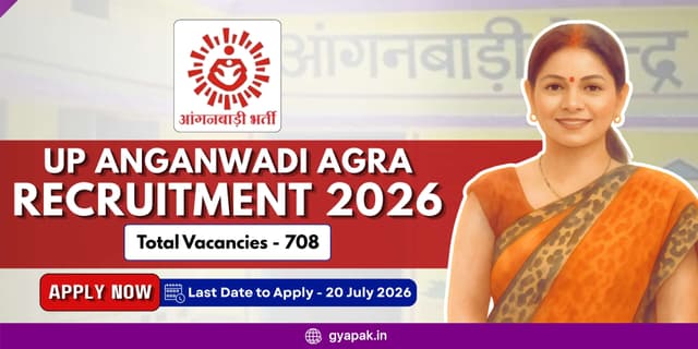 UP Agra Anganwadi Recruitment 2026 | 708 Vacancy banner
