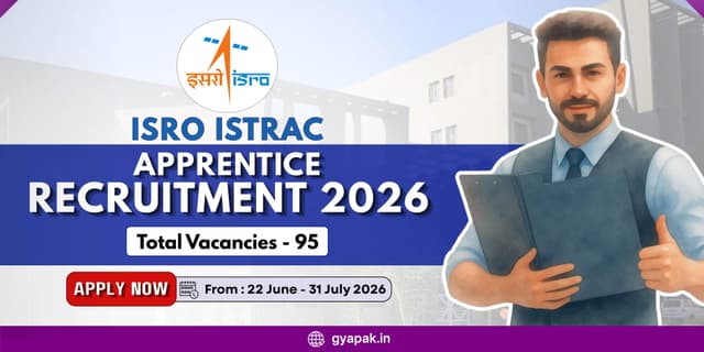 ISRO ISTRAC Apprentice Recruitment 2026 | 95 Vacancies banner