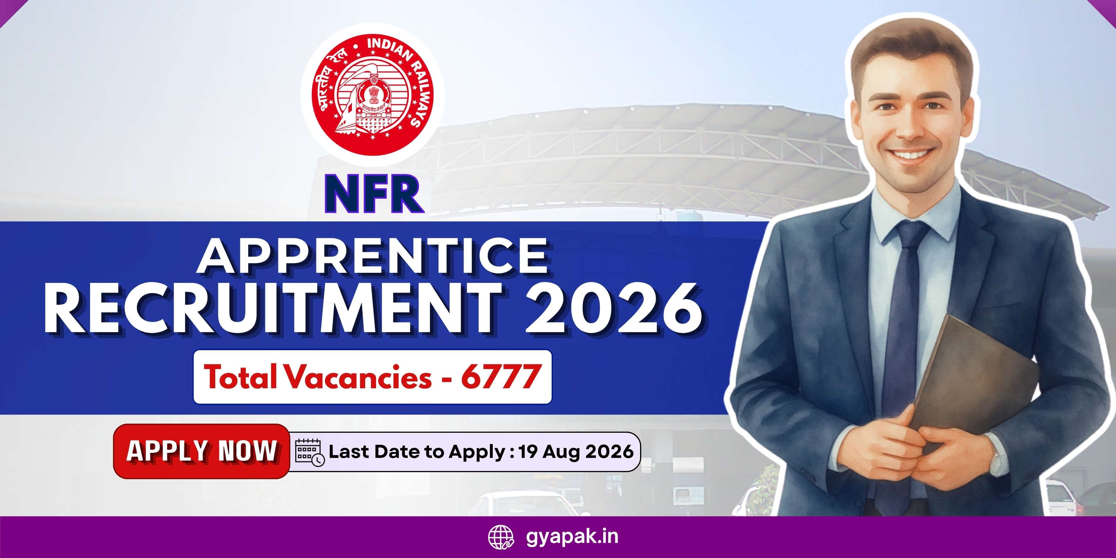 NFR Apprentice Recruitment 2026 | 6777 Vacancies