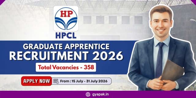 HPCL Graduate Apprentice Recruitment 2026 | 358 Vacancies banner