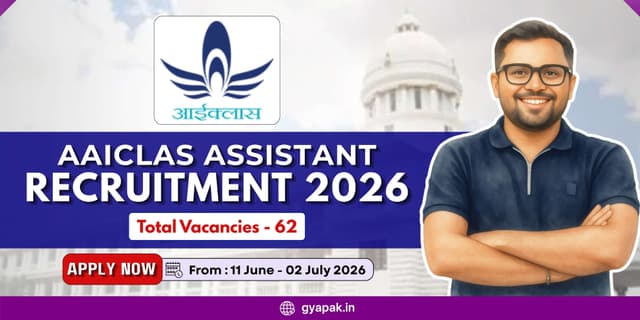 AAICLAS Assistant Recruitment 2026 | 62 Vacancies banner