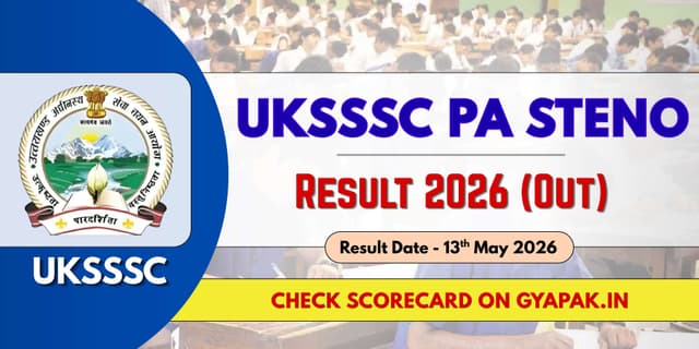UKSSSC PA Steno Merit List 2026 Out | Check Now banner