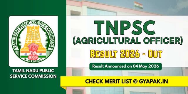 TNPSC AO Result 2026 Released | Check Merit List banner