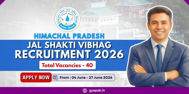 HP Jal Shakti Vibhag Recruitment 2026 | 40 Vacancies banner