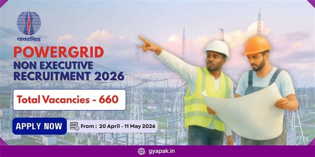 POWERGRID Non Executive Recruitment 2026 | 690 Vacancies banner