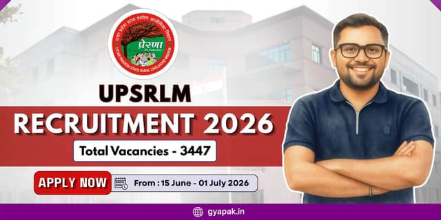 UPSRLM Recruitment 2026 | 3447 Vacancies banner
