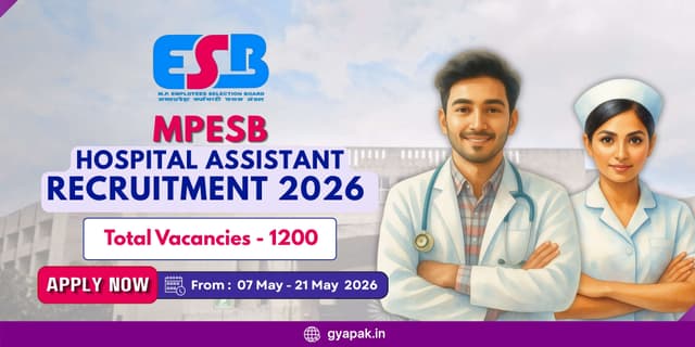 MPESB Hospital Assistant Recruitment 2026 | 1200 Vacancies banner