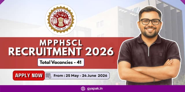 MPPHSCL Recruitment 2026 | 41 posts banner